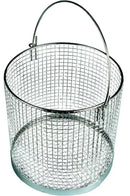 2x Heavy Duty Stainless Steel Chip Bucket Draining Rinsing Chip 12'' x 12''MESH